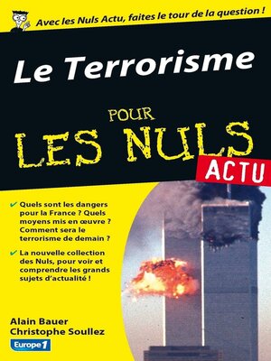 cover image of Terrorisme aujourd'hui Pour les Nuls Actu (Le)
